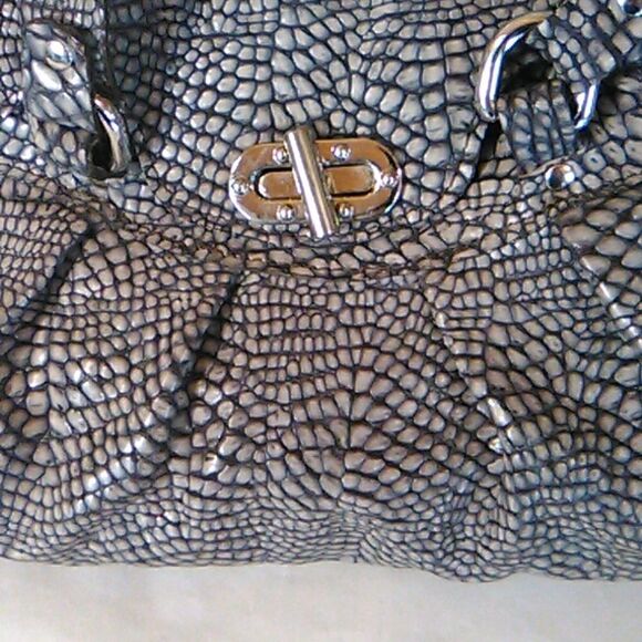 Vin Baker Reptile Embossed Satchel - Picture 3 of 11